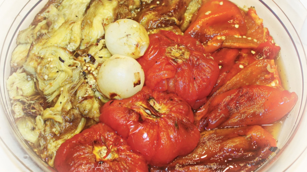 Аджапсандал на гриле