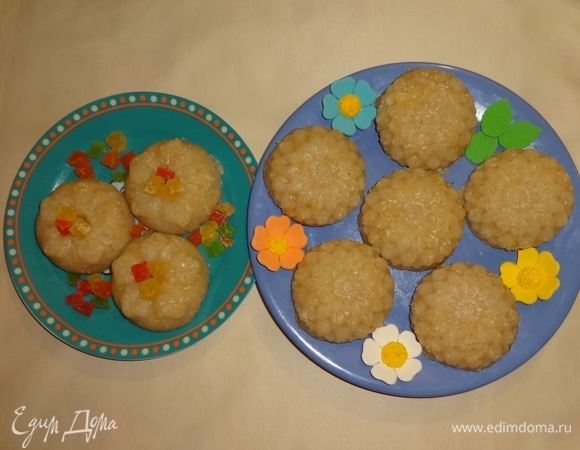 Болгарский десерт «Грис-халва» Болгарский десерт «Грис-халва»