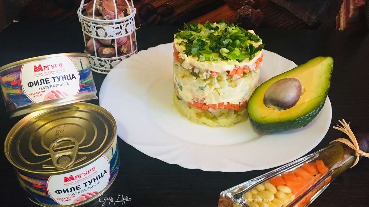 Салат «изобилие нежности»