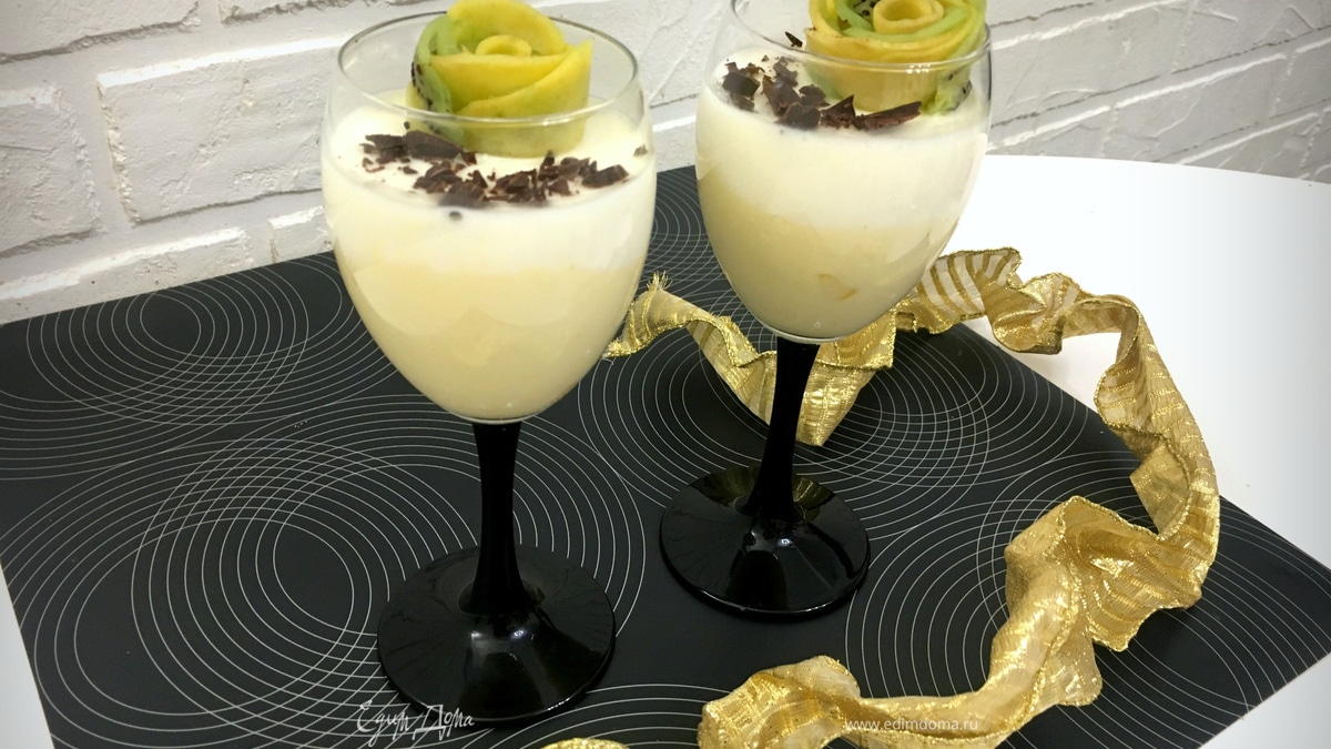 Сметанный десерт «Тропический вкус»