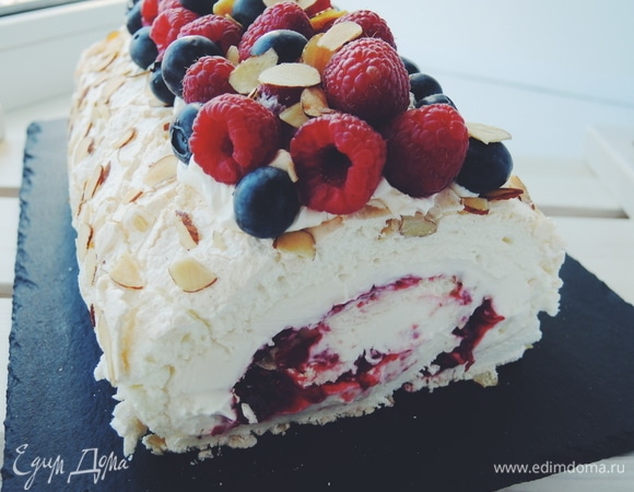 Меренговый рулет Меренговый рулет