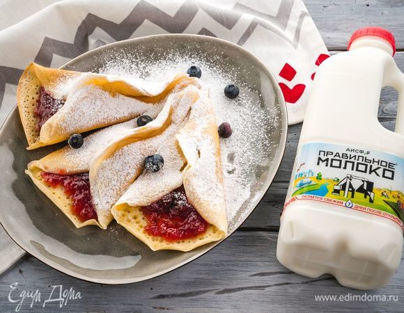 Катаеф (арабские блинчики) с джемом Катаеф (арабские блинчики) с джемом