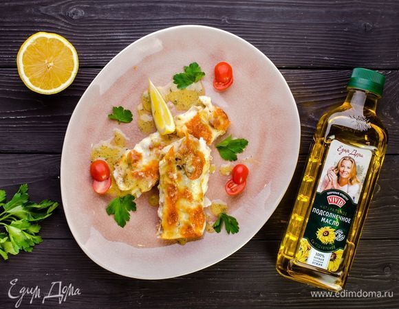 Треска под итальянским соусом Треска под итальянским соусом