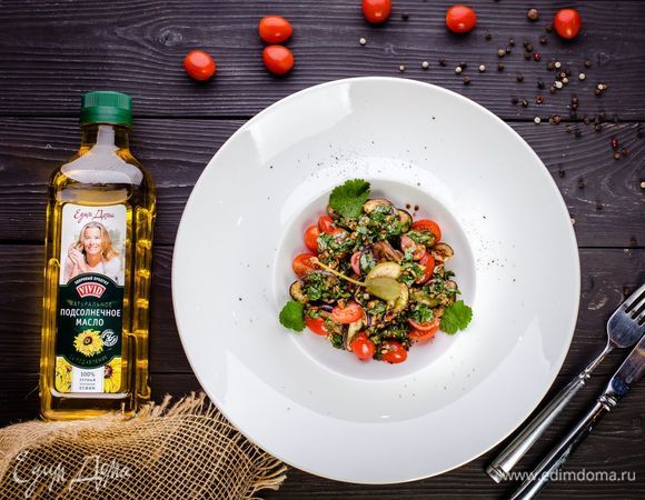 Итальянский салат с баклажанами Итальянский салат с баклажанами