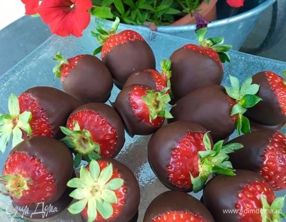 Клубника в шоколаде Клубника в шоколаде