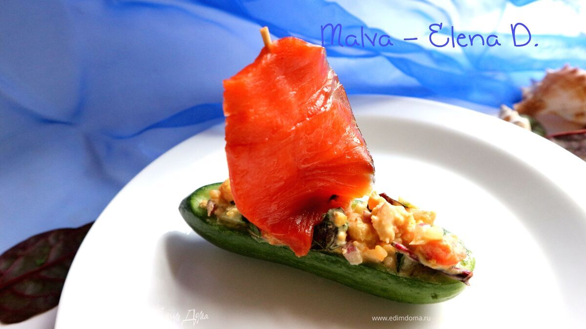 Салат «Алые паруса»