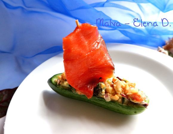 Салат «Алые паруса»