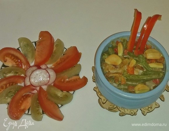 Овощное ассорти с мясом Овощное ассорти с мясом