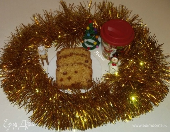 Кекс на Рождество (почти штоллен) Кекс на Рождество (почти штоллен)