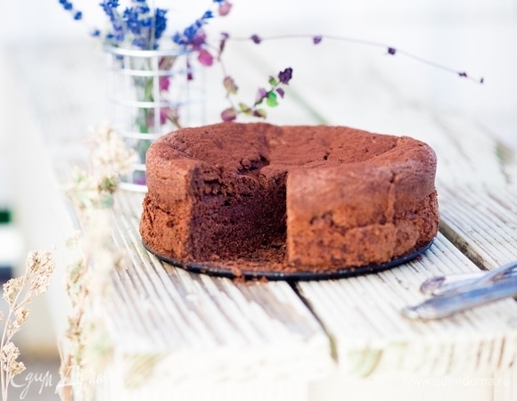 Шоколадный торт без муки