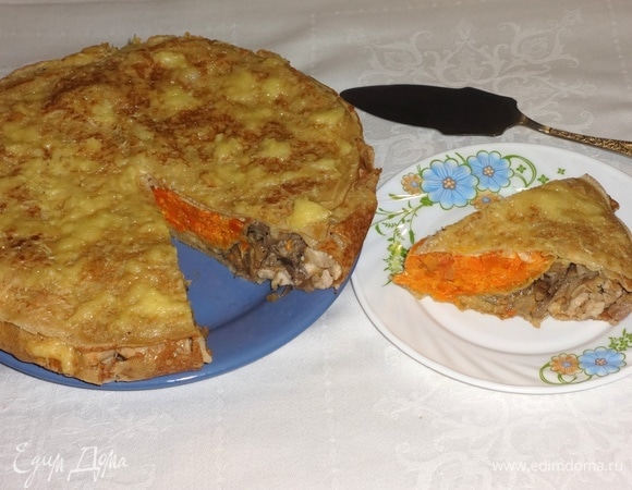 Блинный пирог «Сюрприз»