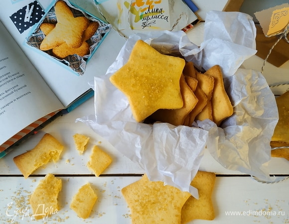 Рассыпчатое печенье на желтках