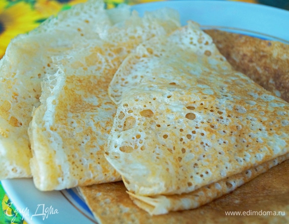 Блины кружевные