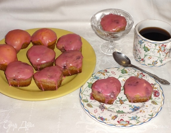 Кексы «Сердечки» Кексы «Сердечки»