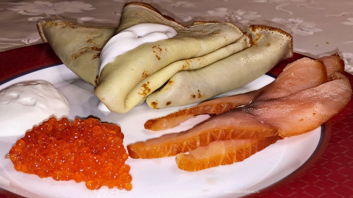 Блины на пахте