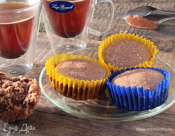 Постные маффины с кэробом