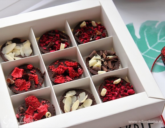 Шоколадно-ореховые конфеты