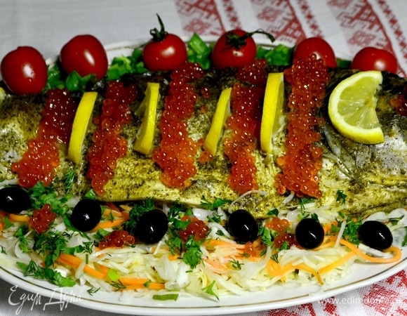 Толстолобик под икрой