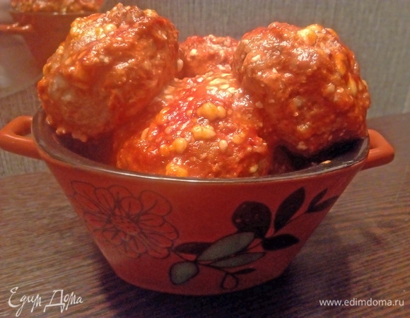 Куриные тефтельки с орехами Куриные тефтельки с орехами