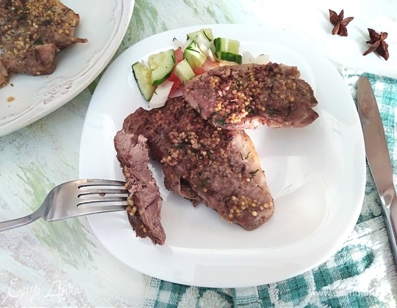 Свинина с корицей и горчицей 