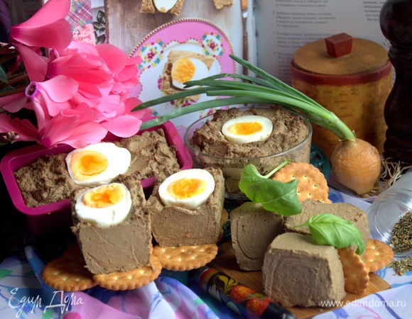 Паштет куриный с яйцом Паштет куриный с яйцом