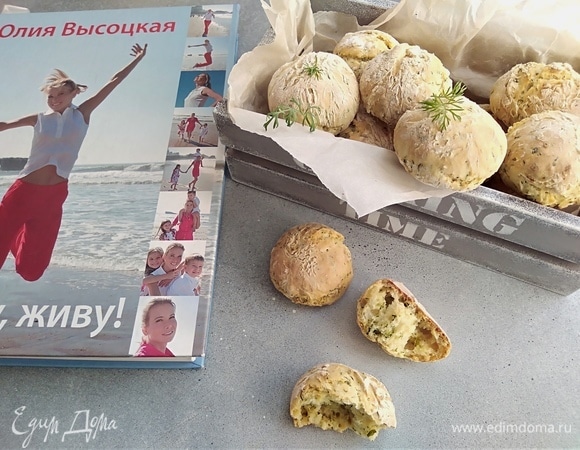 Кефирные шарики с укропом