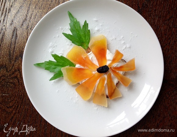 Пирожное «Хризантема»