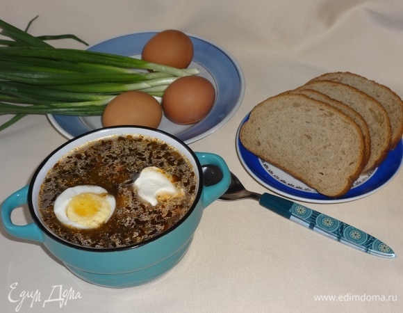 Зеленый борщ