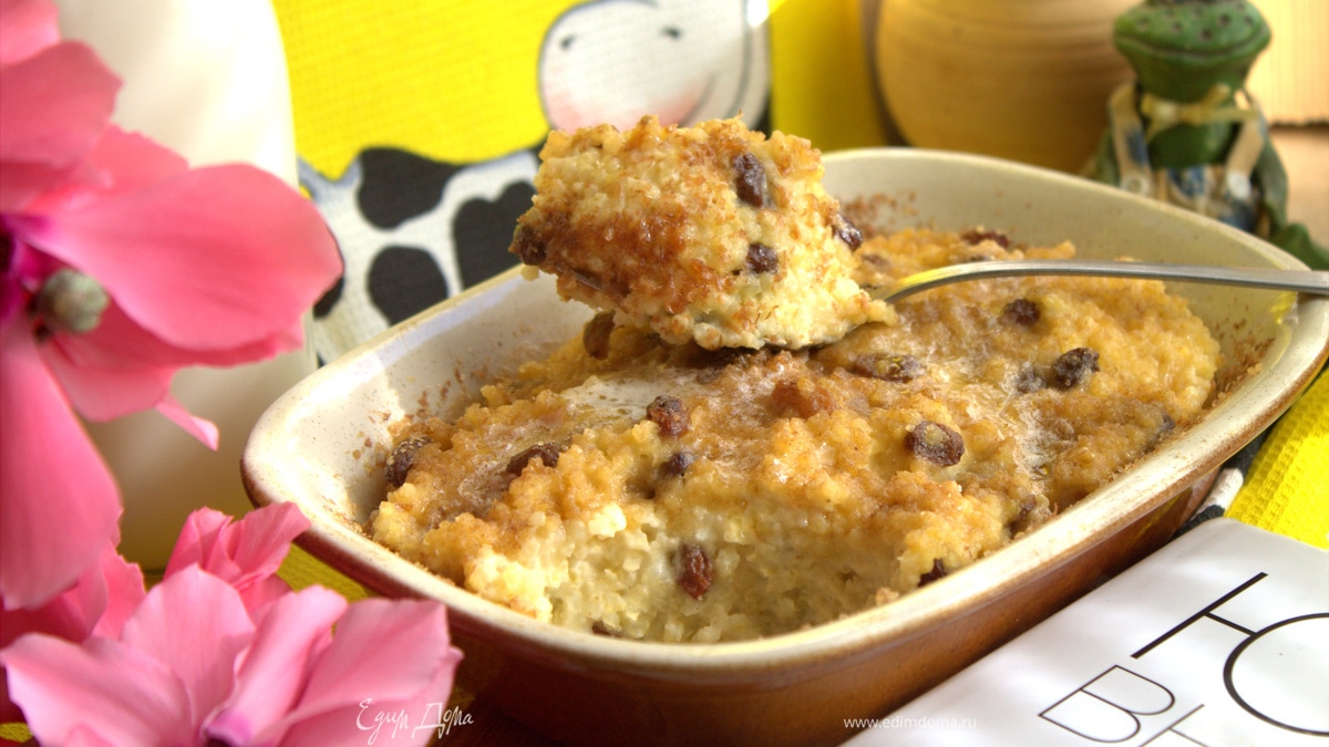 Запеченная пшенная каша
