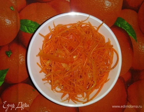Салат из морковки с овощами
