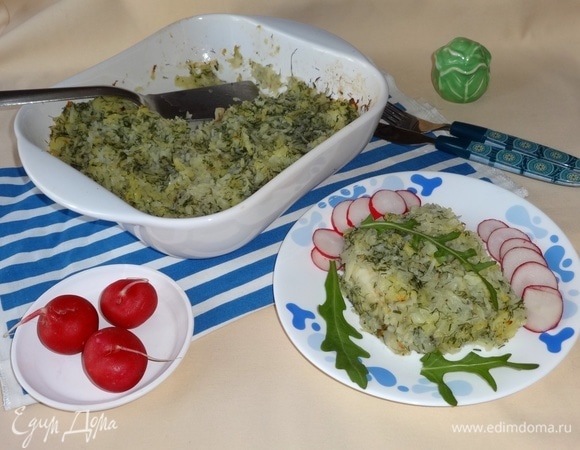 Рыба под картофельной шапкой