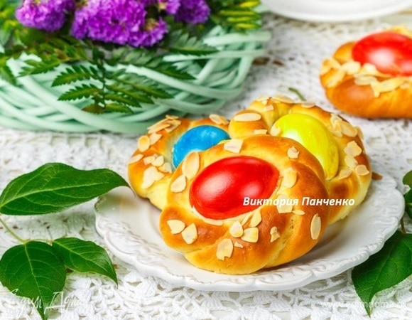 Пасхальные лимонные булочки Пасхальные лимонные булочки