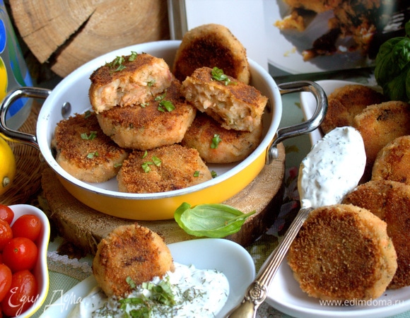 Рыбно-картофельные биточки Рыбно-картофельные биточки