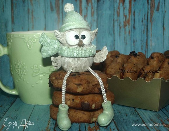 Коржики с черносливом, шоколадом и орехами Коржики с черносливом, шоколадом и орехами