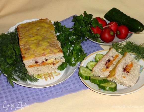 Мясной хлеб с начинкой Мясной хлеб с начинкой