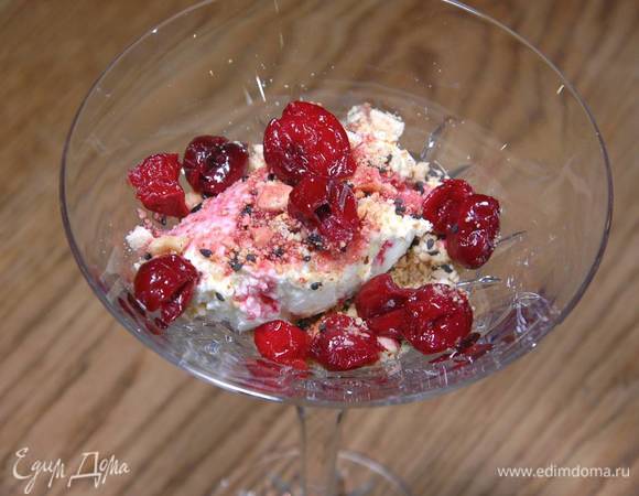 Чизкейк с вишней