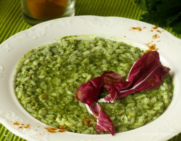 Ризотто с крапивой Ризотто с крапивой