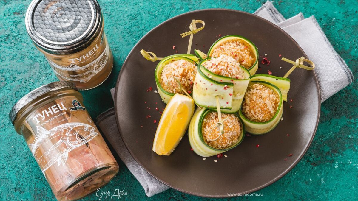 Закусочные шарики из тунца