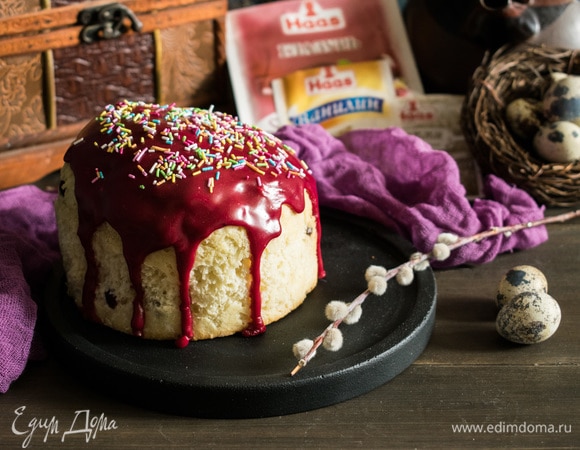 Кулич на желтках