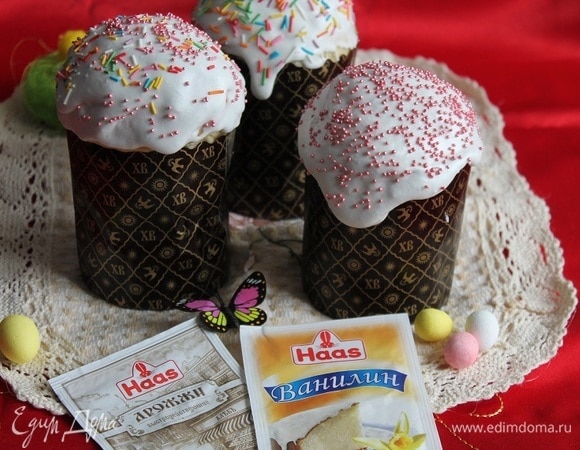 Ванильный кулич Ванильный кулич