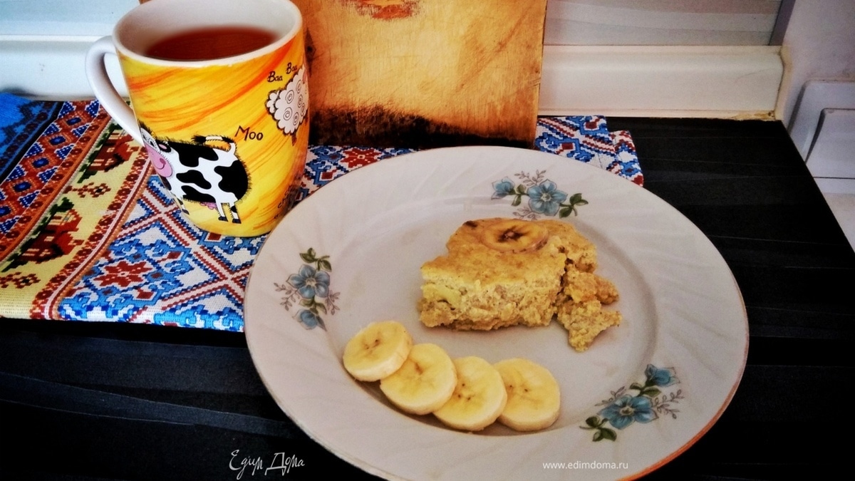 Банановое суфле