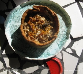 Запеченная тортилья с грибами и мясом