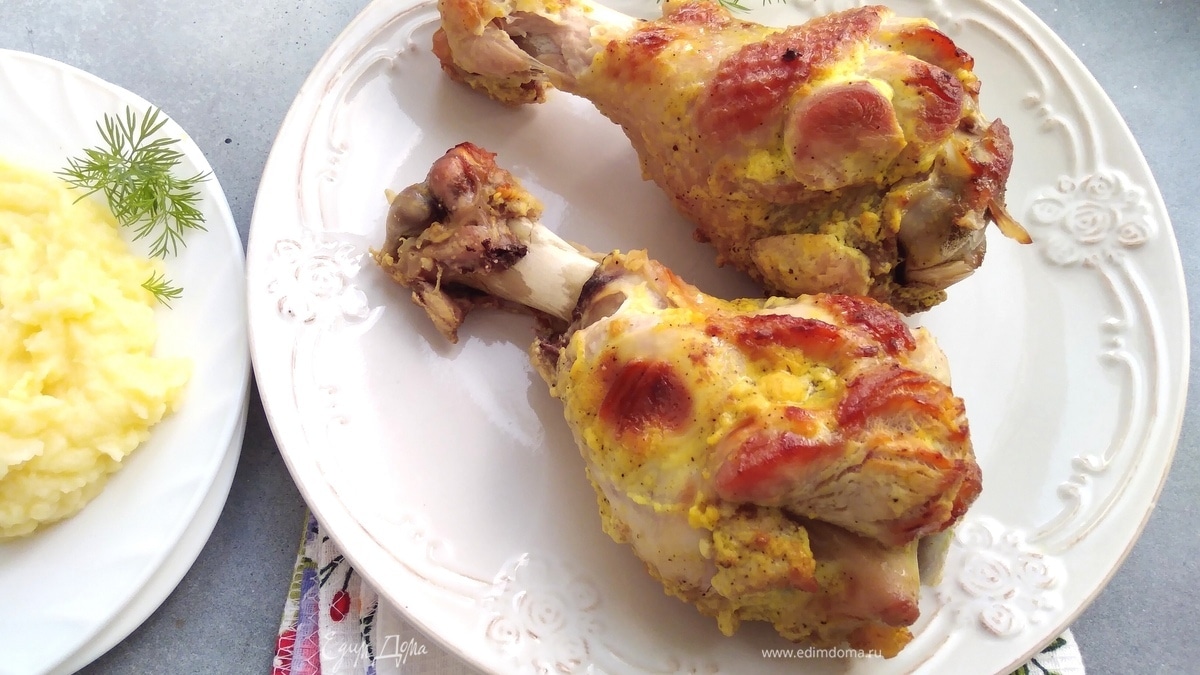 Индейка в сметанном маринаде