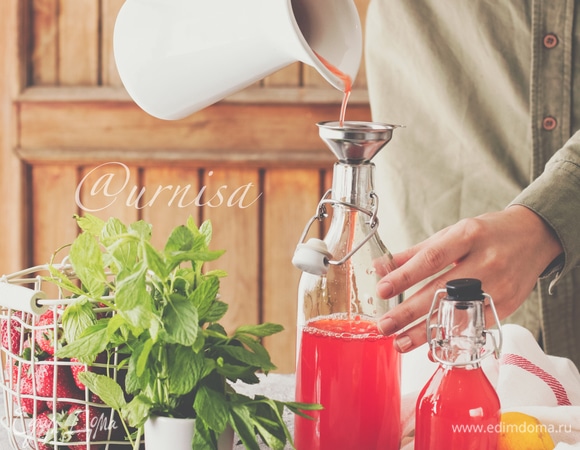 Клубничный лимонад Клубничный лимонад