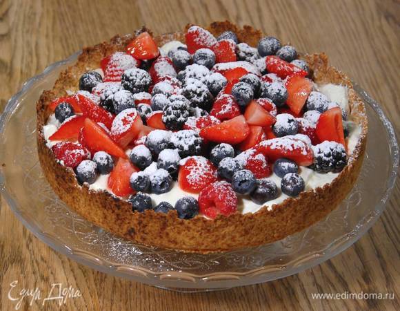 Летний тарт с ягодами Летний тарт с ягодами