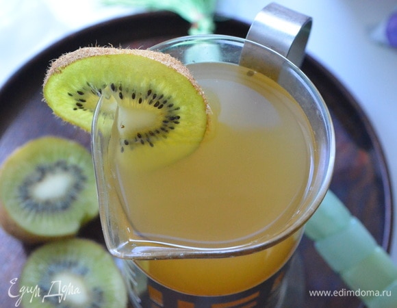 Зеленый чай с киви Зеленый чай с киви