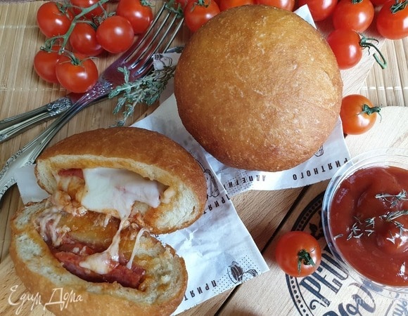 Пиццы фри для пикника Пиццы фри для пикника