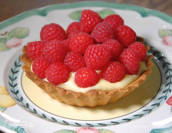 Тарталетки с малиной Тарталетки с малиной