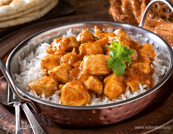 Курица в томатном соусе с рисом Курица в томатном соусе с рисом