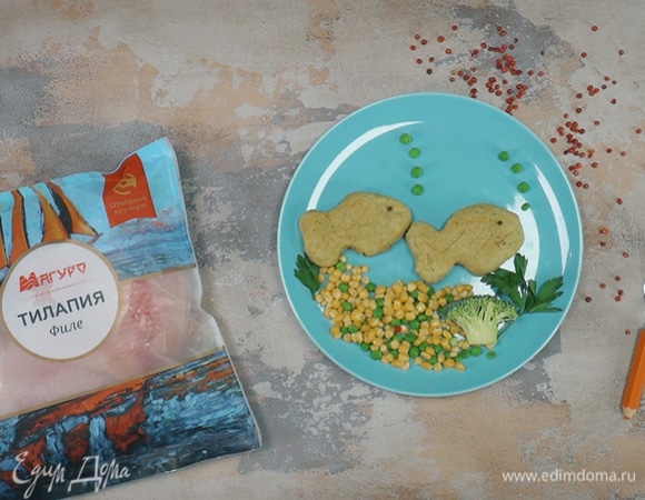 Паровые рыбные котлеты с морковью